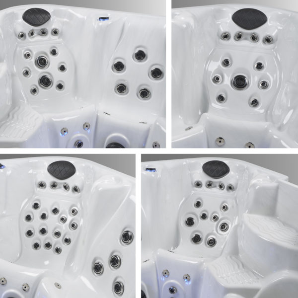 Alexandria® 85 Jet, 6-Person, 240v Hot Tub 8