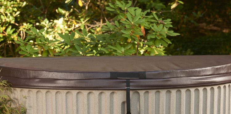 How To Clean a Hot Tub Cover - antigua with cover banner