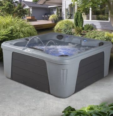 MyHotTub - PALM BEACH Lounger lifestyle-gray