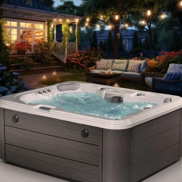 Excellence™ 41 Jet, 3-4 Person Lounger Hot Tub Spa with Bluetooth Stereo & Ozone