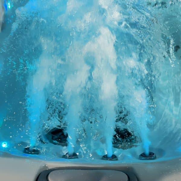 Scenic™ 69 Jet, 6-Person Lounger Hot Tub Spa with Bluetooth Stereo & Ozone 10